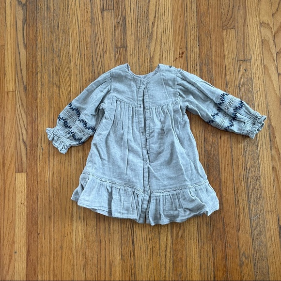 Zara bohemian dress, 2-3T - Picture 3 of 3